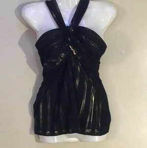 Oaft USA brand black and gold shirt size large